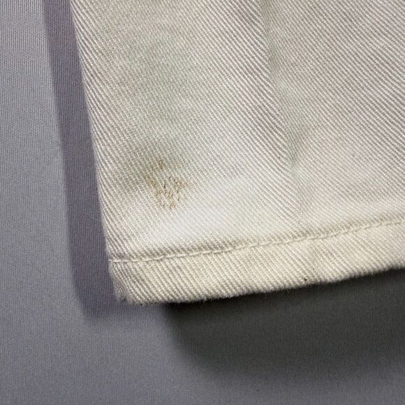 vintage White Tab 900 Series Levi's High Waist Tapered Leg Off White/Cream Sz 11 - Picture 16 of 16